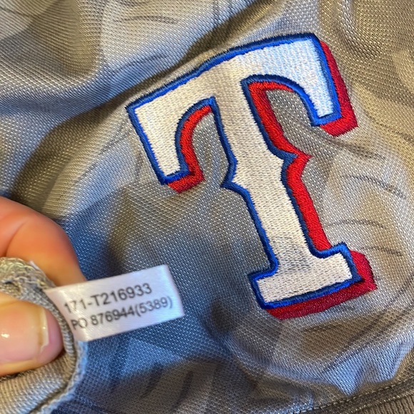 Tommy Bahama Texas Rangers Baseball Polo - Picture 7 of 8